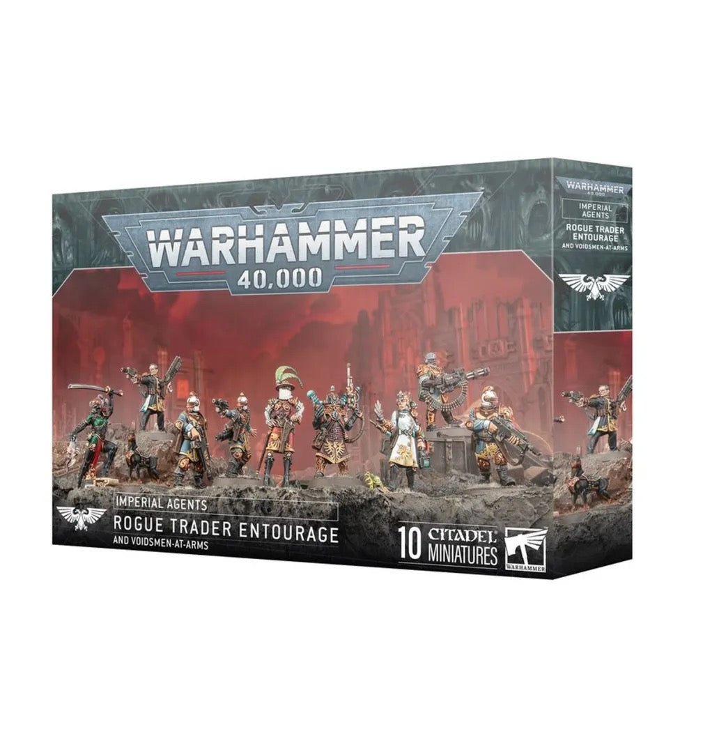 Warhammer 40.000 - Imperiale Agenten - Freihändler-Gefolge und Bewaffnete Raumfahrer (Mailorder)