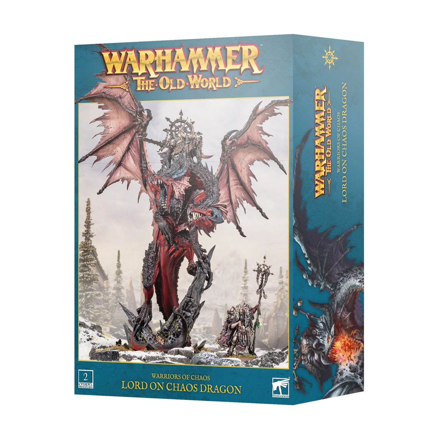 Warhammer The Old World - Warriors of Chaos - Lord on Chaos Dragon (08-19)