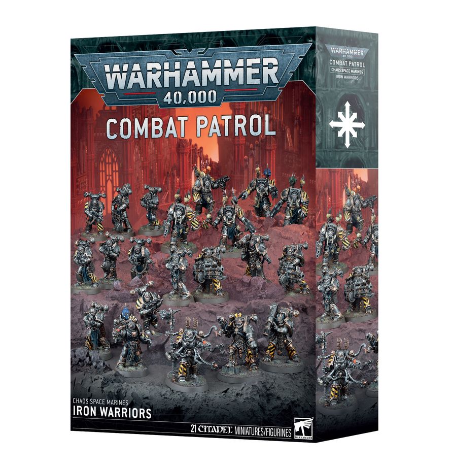 Warhammer 40.000 - Chaos Space Marines - Kampfpatrouille: Iron Warriors (73-434)