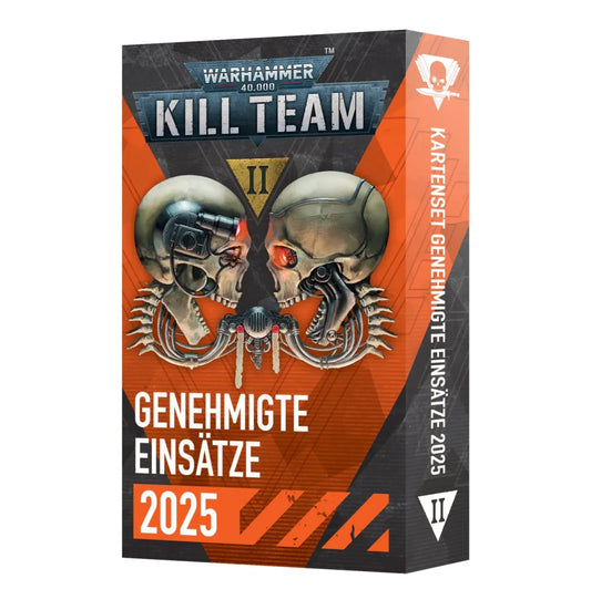 Warhammer 40.000 - Kill Team - Kartenset: Genehmigte Einsätze - Deutsch (102-63)