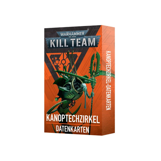 Warhammer 40.000 - Necrons - Kill Team: Datenkarten Kanoptechzirkel - Deutsch (102-71)