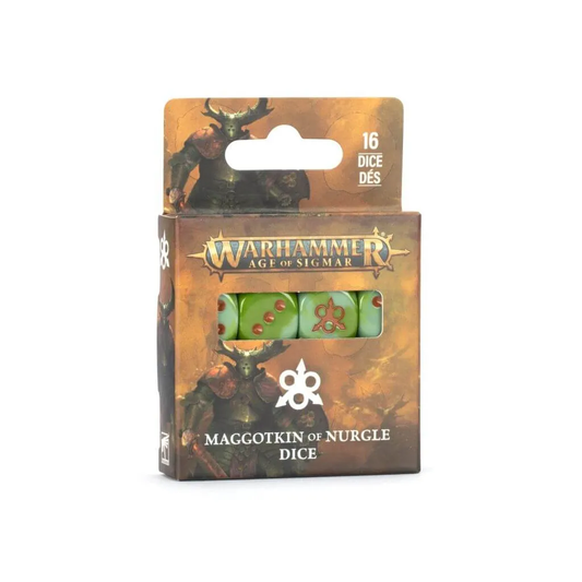 Warhammer Age of Sigmar - Maggotkin of Nurgle - Würfelset (83-95)