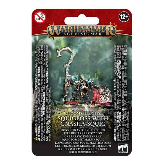 Warhammer Age of Sigmar - Gloomspite Gitz - Squigboss mit Malmasquig (89-75)