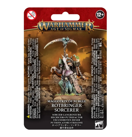 Warhammer Age of Sigmar - Maggotkin of Nurgle - Fäulnisboten-Hexer (83-61)