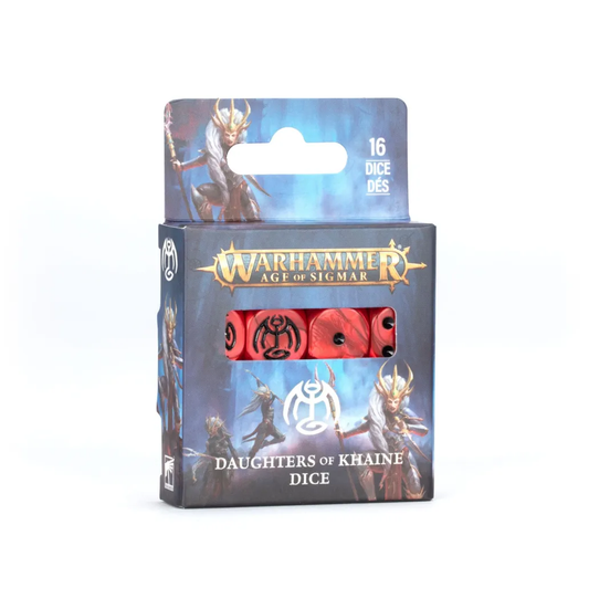 Warhammer Age of Sigmar - Daughters of Khaine - Dice (85-23)
