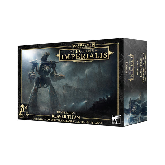 Warhammer The Horus Heresy - Legions Imperialis - Reaver Titan mit Graviton Obliterator und Volkite Annihilator (03-110)