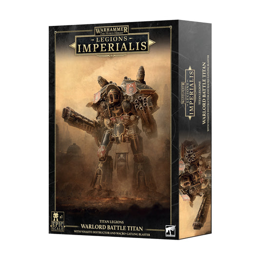Warhammer The Horus Heresy - Legions Imperialis - Warlord Titan mit Volkite Destructor und Macro-gatling Blaster (03-109)