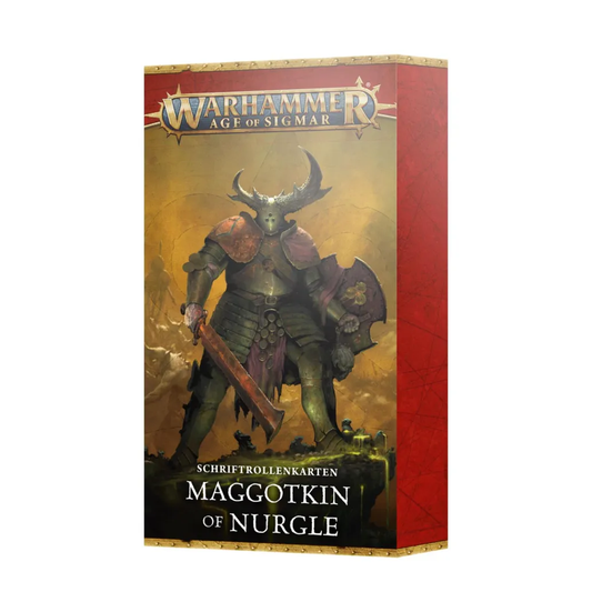 Warhammer Age of Sigmar - Maggotkin of Nurgle - Schriftrollenkarten: Maggotkin of Nurgle - Deutsch (83-59)