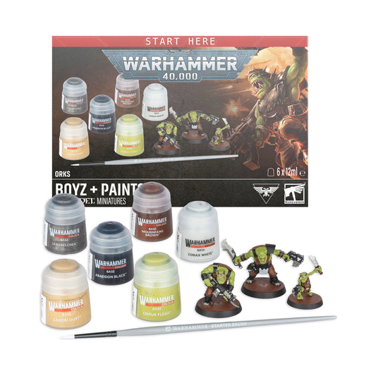 Warhammer 40.000 - Orks - Boyz + Paints (60-05)