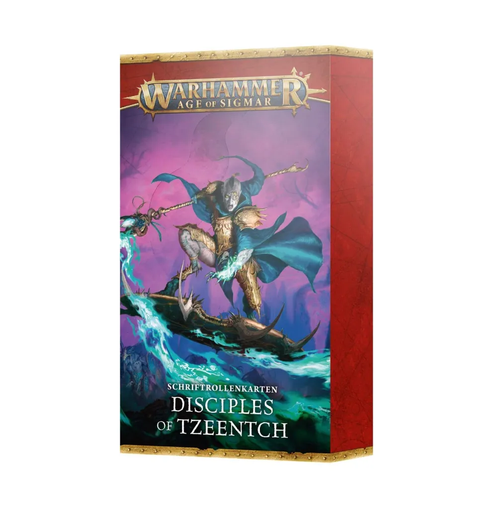Warhammer Age of Sigmar - Disciples of Tzeentch - Schriftrollenkarten: Disciples of Tzeentch - Deutsch (83-46)