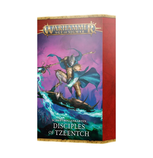Warhammer Age of Sigmar - Disciples of Tzeentch - Schriftrollenkarten: Disciples of Tzeentch - Deutsch (83-46-04)