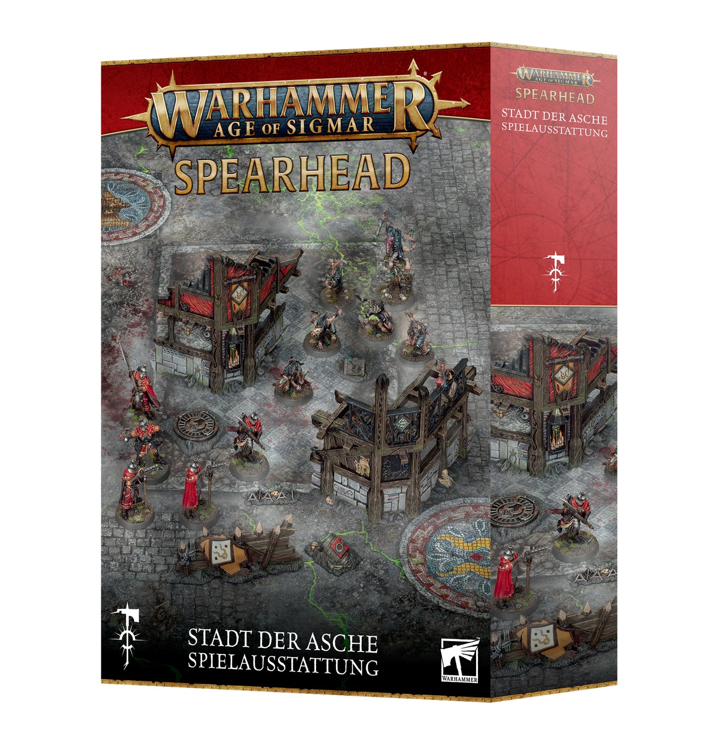 Warhammer Age of Sigmar - Spearhead: Stadt der Asche Spielausstattung - Deutsch (80-58)