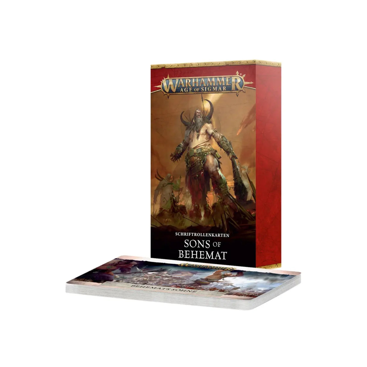 Warhammer Age of Sigmar - Sons of Behemat - Schriftkartenrollen: Sons of Behemat - Deutsch (93-04)