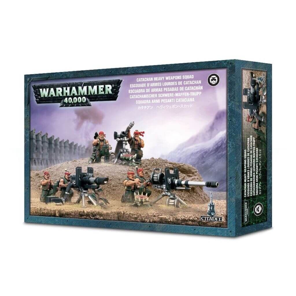 Warhammer 40.000 - Astra Militarum - Catachanischer Unterstützungswaffentrupp (Mailorder)