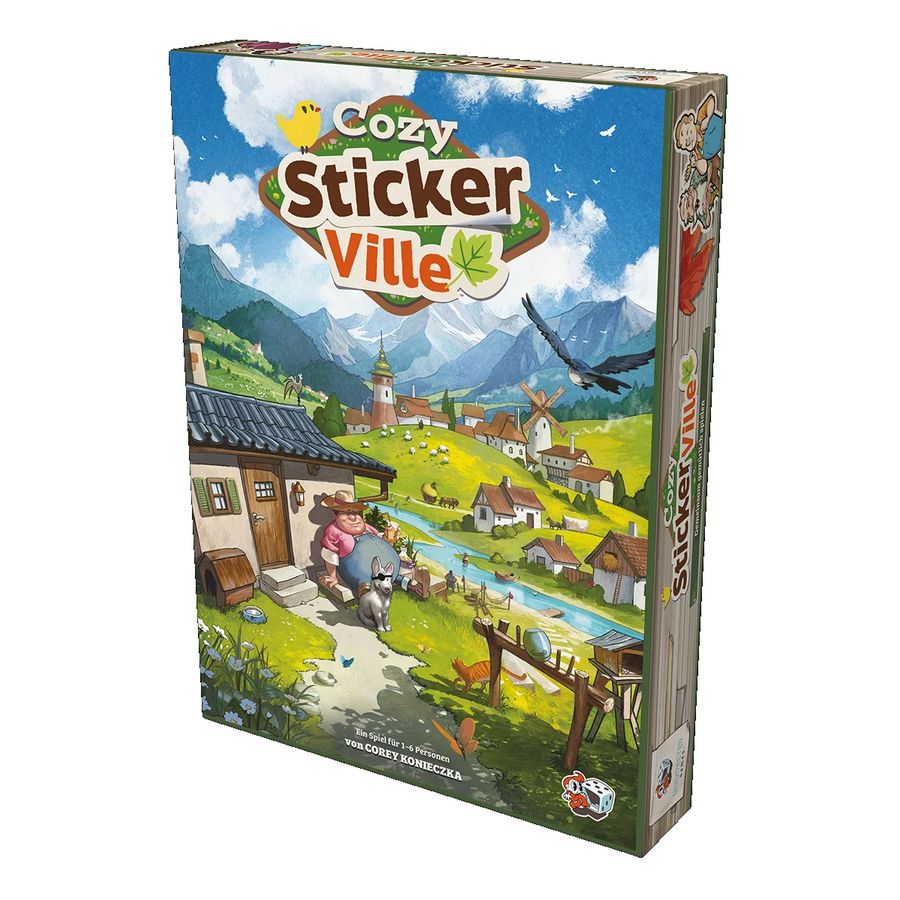 Unexpected games - Cozy Sticker Ville