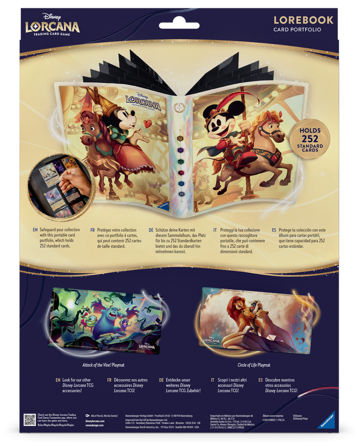 Disney Lorcana TCG - Sammelalbum "Micky & Minnie" - jetzt vorbestellen!