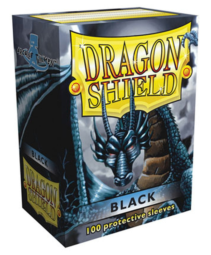 Dragon Shield: Black  (100 Sleeves) - Standard Size