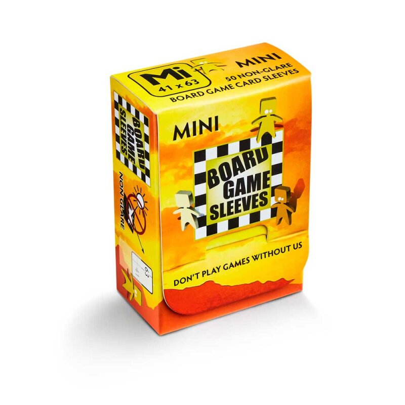 Kartenspiel-Hülle, mini (50 Stück, 41 x 63mm) blendfrei