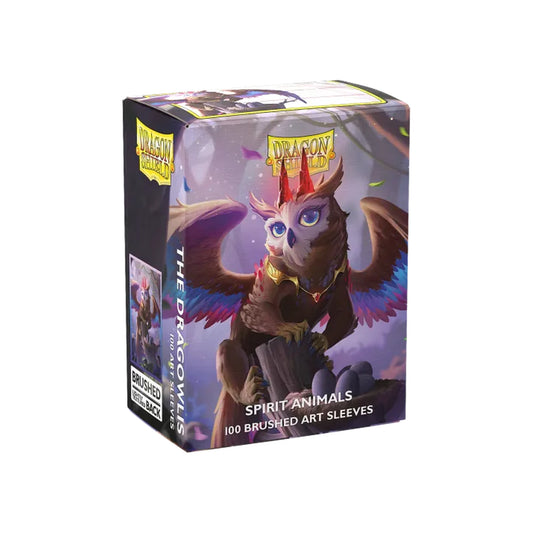 Dragon Shield - The Dragowlis - Brushed Art Sleeves - Standard Size (100)