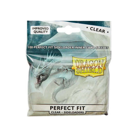 Dragon Shield - Clear - Sideloading Perfect Fit Inner Sleeves - Standard Size (100)