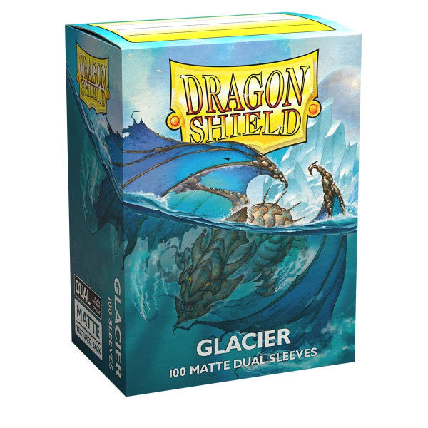 Dragon Shield - Glacier - Matte Dual Sleeves - Standard Size (100)