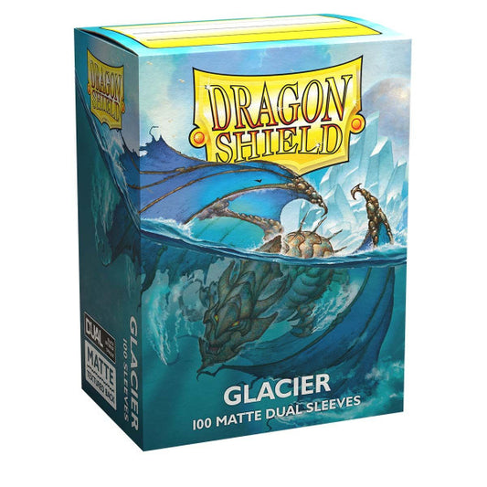 Dragon Shield - Glacier - Matte Dual Sleeves - Standard Size (100)