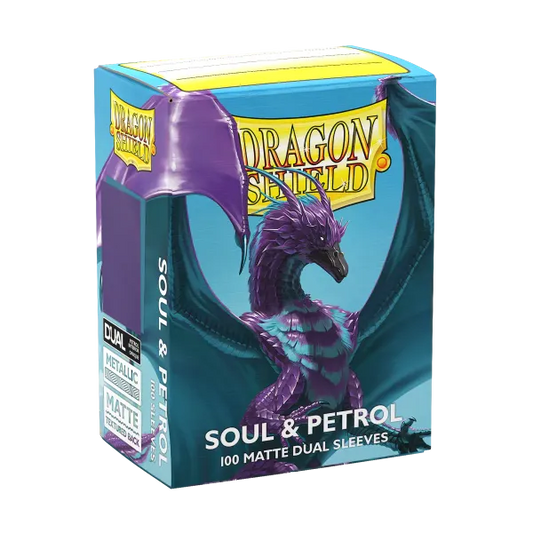 Dragon Shield - Soul & Petrol - Matte Dual Sleeves - Standard Size (100)