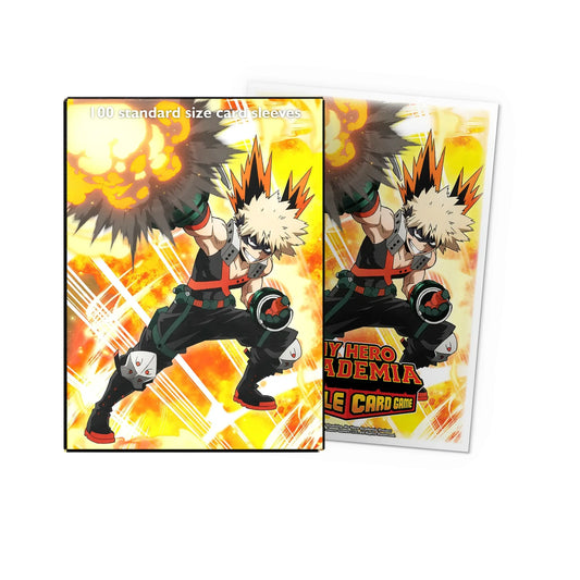 Dragon Shield - Bakugo Explode - Matte Art Sleeves - Standard Size (100)