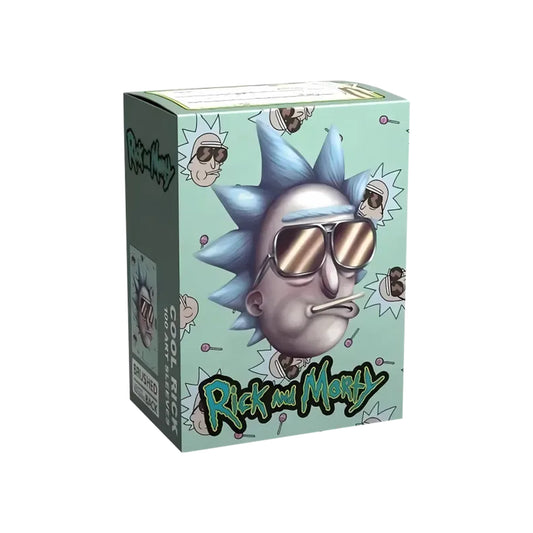 Dragon Shield - Rick & Morty: Cool Rick - Brushed Art Sleeves - Standard Size (100)