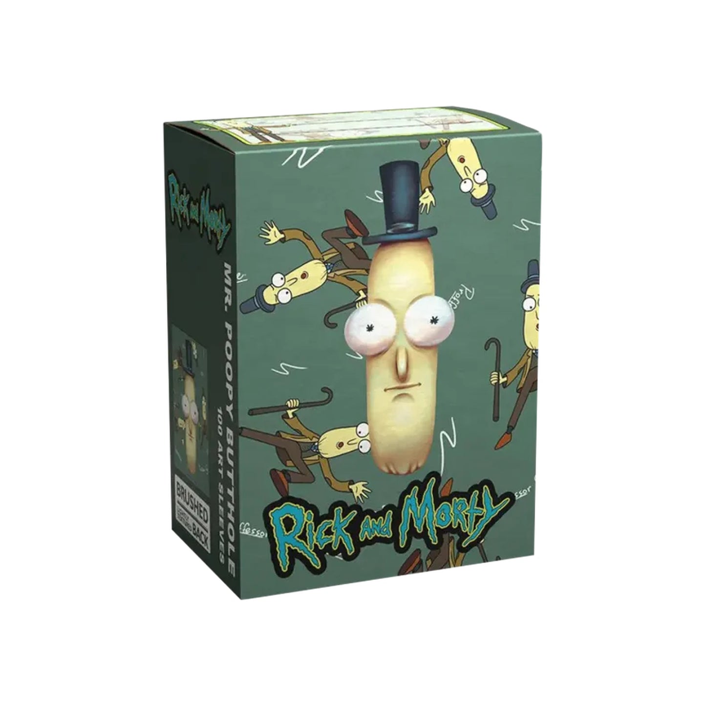 Dragon Shield - Rick & Morty: Mr. Poopy Butthole - Brushed Art Sleeves - Standard Size (100)