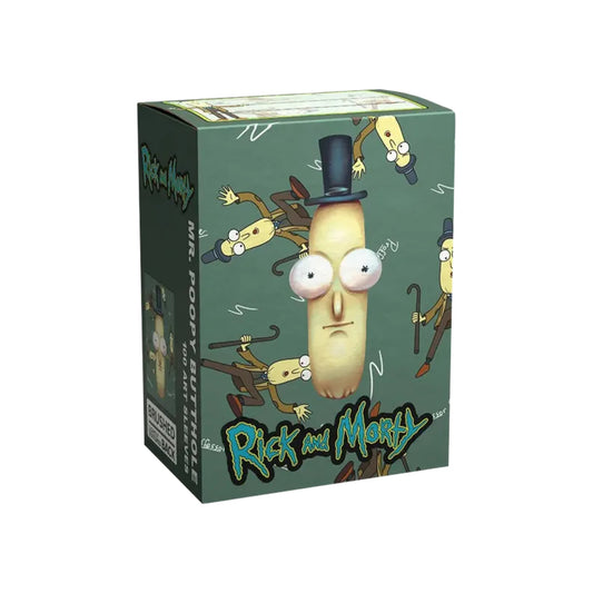 Dragon Shield - Rick & Morty: Mr. Poopy Butthole - Brushed Art Sleeves - Standard Size (100)