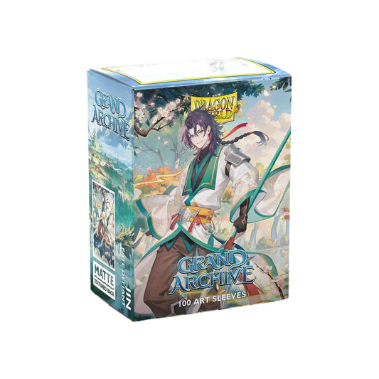 Dragon Shield - Grand Archive: Jin Fate Defiant - Matte Art Sleeves - Standard Size (100)