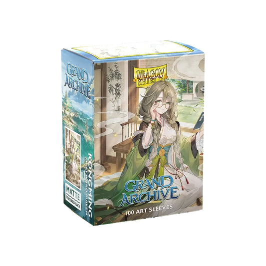 Dragon Shield - Grand Archive: Kongming Wayward Maven - Matte Art Sleeves - Standard Size (100)