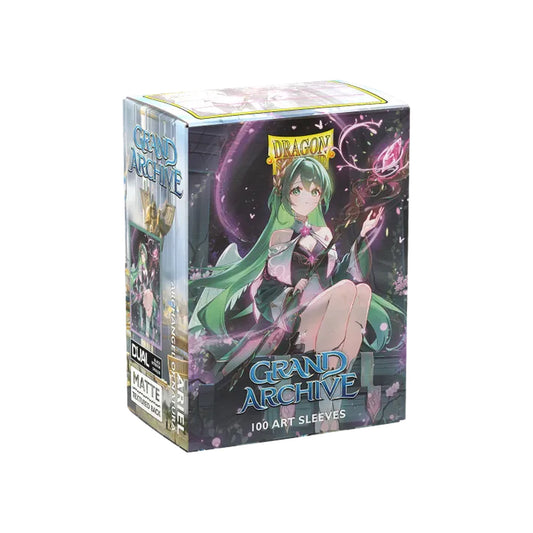 Dragon Shield - Grand Archive: Ariel Archangel of Natura - Matte Dual Art Sleeves - Standard Size (100)