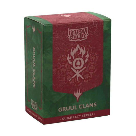 Dragon Shield - Guildpact Series: Gruul Clans - Matte Dual Art Sleeves - Standard Size (100)
