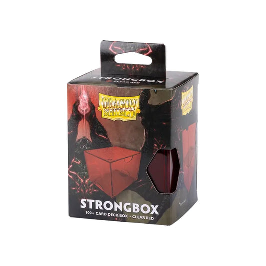 Dragon Shield - Strongbox - Clear Red
