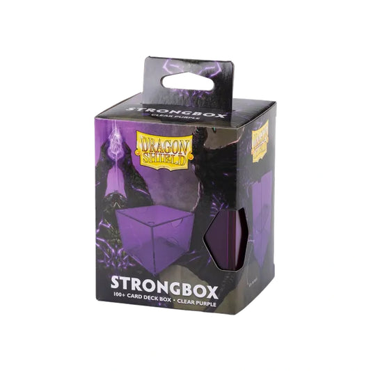 Dragon Shield - Strongbox - Clear Purple