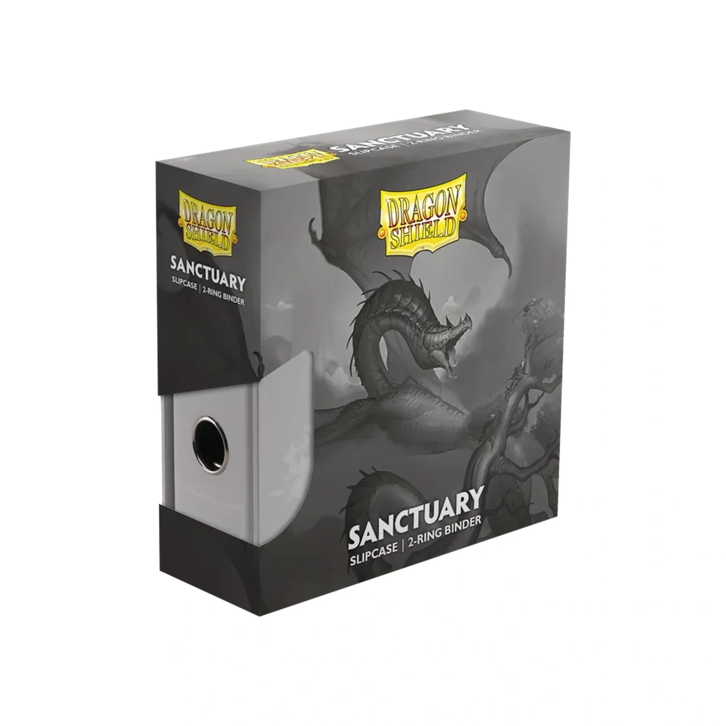 Dragon Shield - Sanctuary Slipcase 2-Ring Binder - White