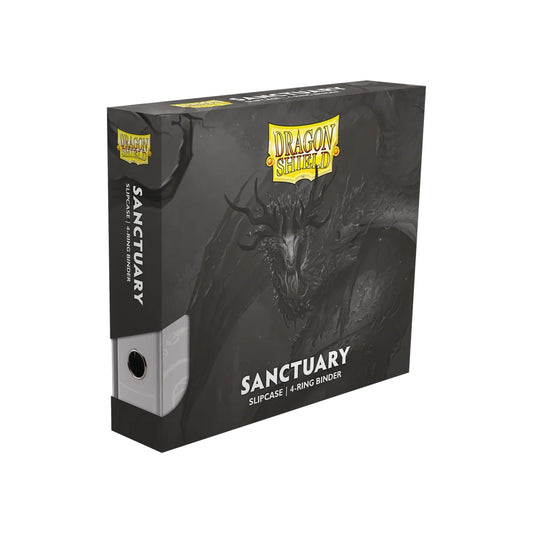 Dragon Shield - Sanctuary Slipcase 4-Ring Binder - White