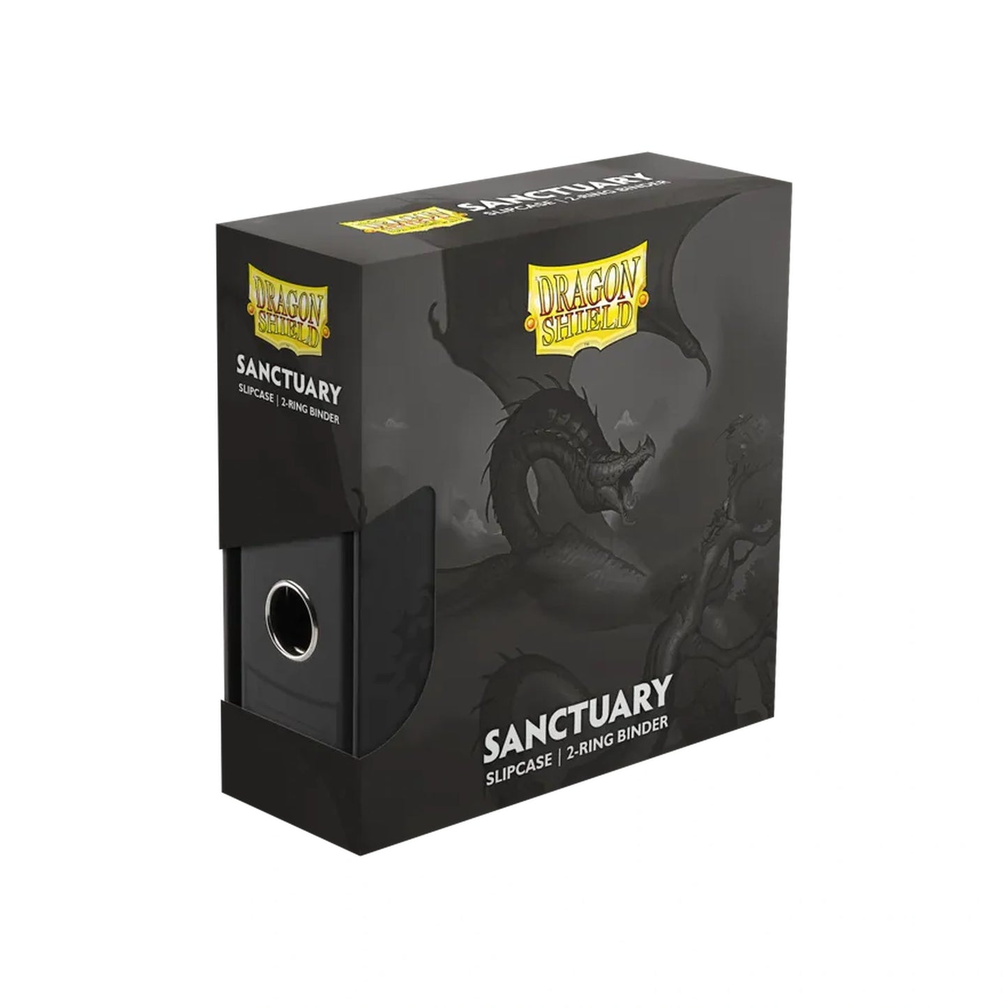 Dragon Shield - Sanctuary Slipcase 2-Ring Binder - Black