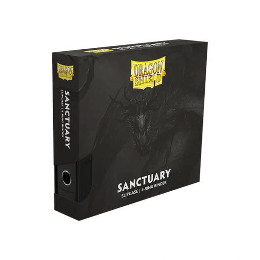 Dragon Shield - Sanctuary Slipcase 4-Ring Binder - Black