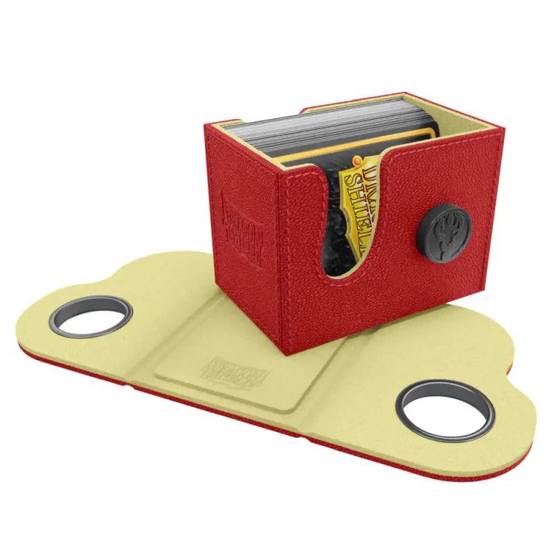 Dragon Shield - Dragon Box 80+: Red & Lemon
