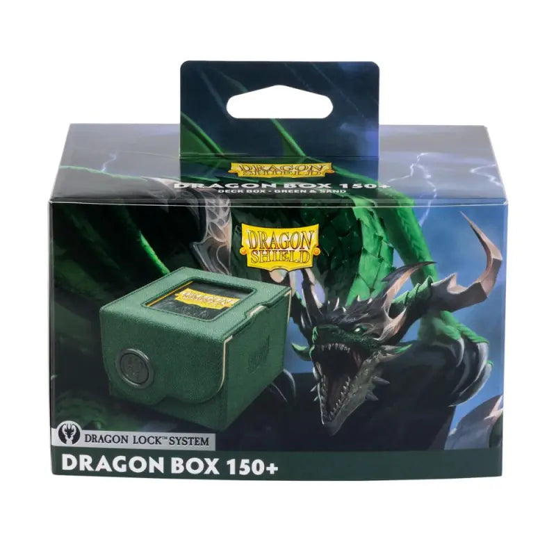 Dragon Shield - Dragon Box 150+: Green & Sand