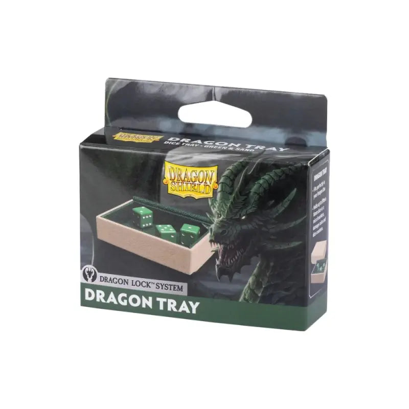 Dragon Shield - Dragon Tray - Green & Sand