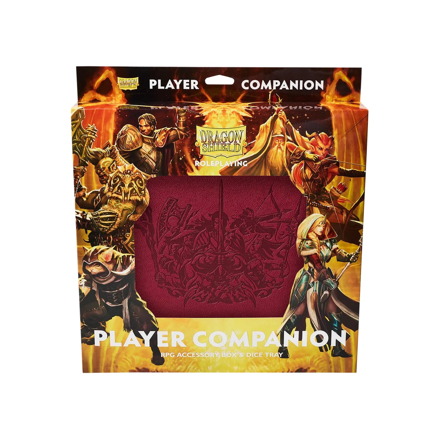 Dragon Shield - Player Companion - Blood Red