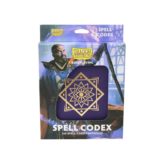 Dragon Shield - Spell Codex - Arcane Purple