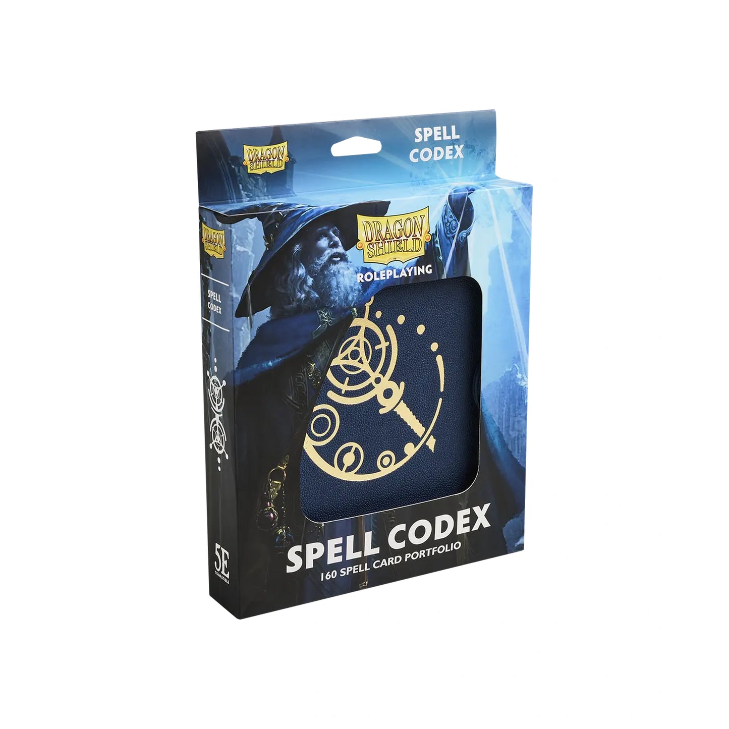 Dragon Shield - Spell Codex - Midnight Blue
