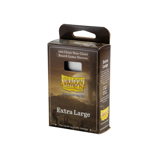 Dragon Shield - Extra Large - Clear Non-Glare - Board Game Sleeves (100)