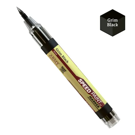 Army Painter - Speedpaint Marker: Grim Black