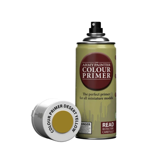 Army Painter - Colour Primer: Desert Yellow Spray (400ml)